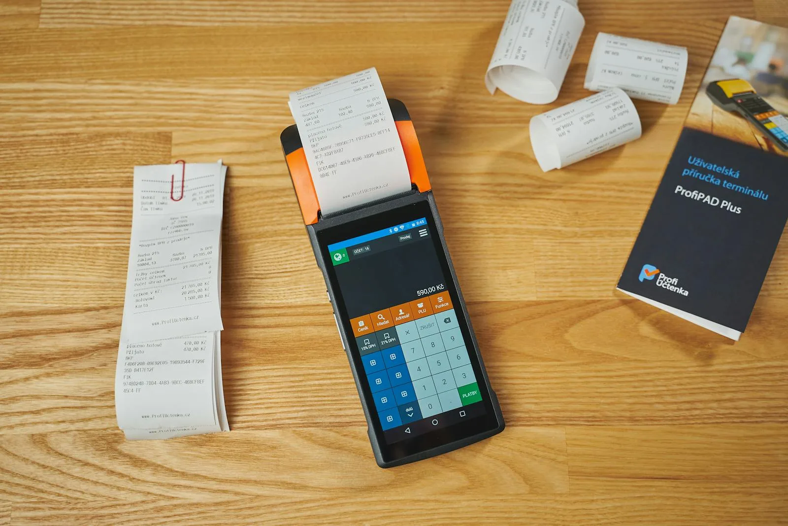 Menu on Restaurant Menu QR on Receipts