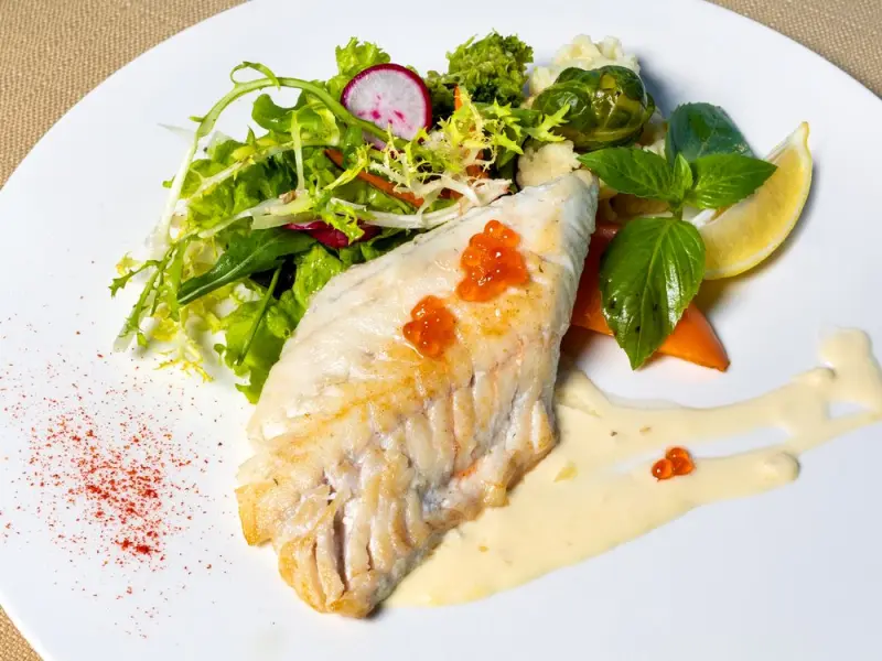 Grilled Sea Bass