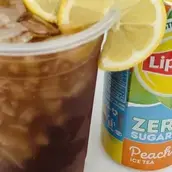 Lipton Zero Sugar Peach Ice Tea