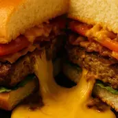 Fresh Stuffed Beef Burger