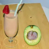 Strawberry Avocado Juice