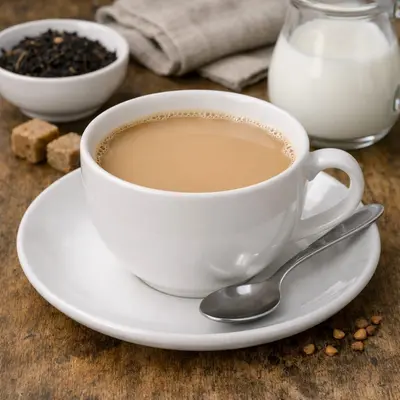TEA WITH MILK