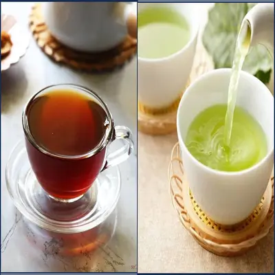 Black Tea Green Tea