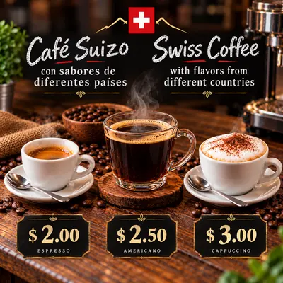 Café Suizo - Swiss Coffee