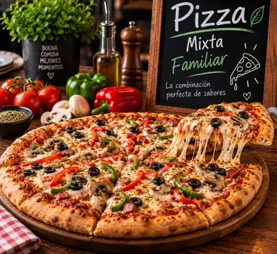 Pizza Persa Familiar VIP - Persian VIP Family Pizza