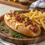 Cheese Hot Dog
