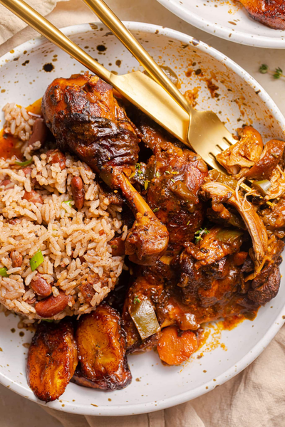 Stew Chicken Dinner