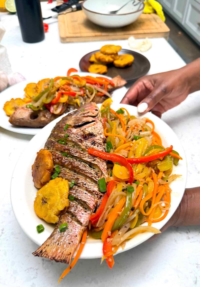 Escovitch Snapper Dinner
