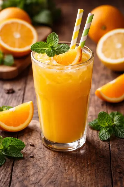 Fresh orange juice