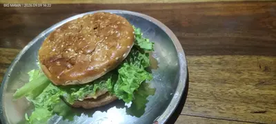 Chicken smash burger