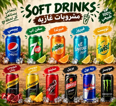مشروبات غازيه