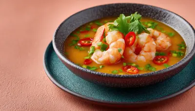 Prawn Hot and Sour Soup