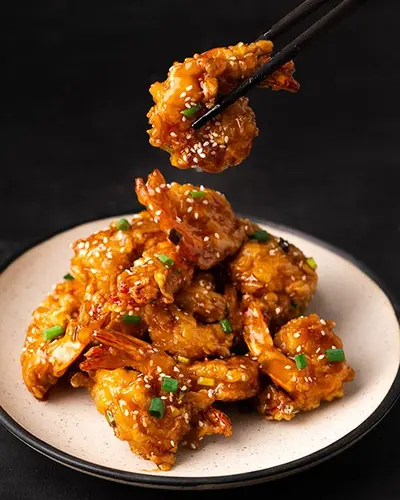 Korean Fried Prawns 8 pieces