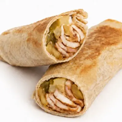 ساندويش دجاج مرقوق