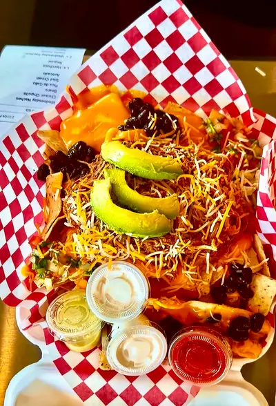 Large nachos