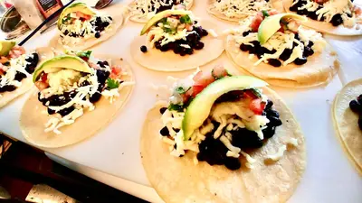 5 Tacos (No sides)