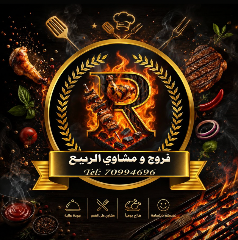 فروج ومشاوي ربيع
