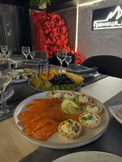 Корзинки з крем сиром та лососем