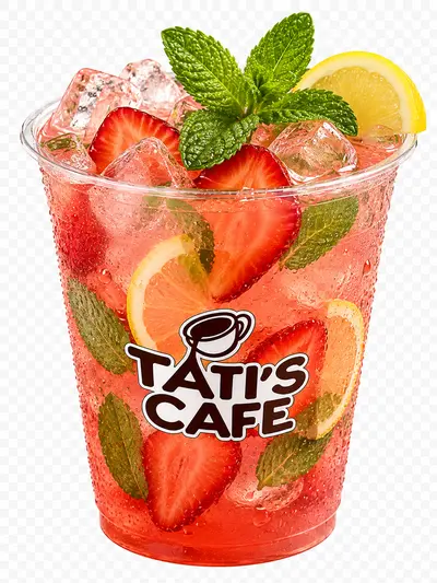 Strawberry Mint Lemonade