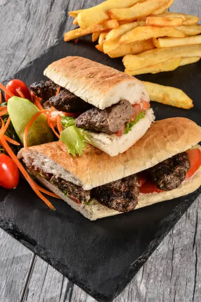 LAMB KEBAB SANDWICH - سندويتش كباب لحم