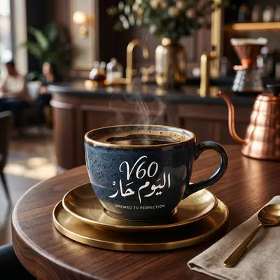 قهوه V6 حار Hot V60