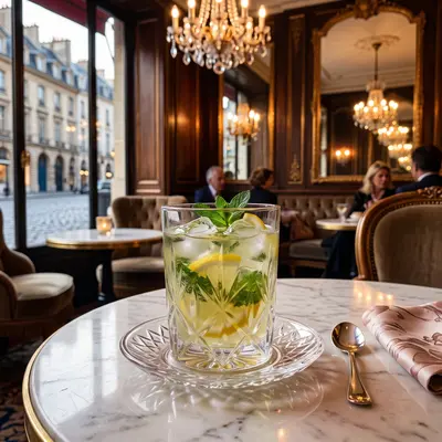ايس ليمون بالنعناع Iced Lemon With Mint
