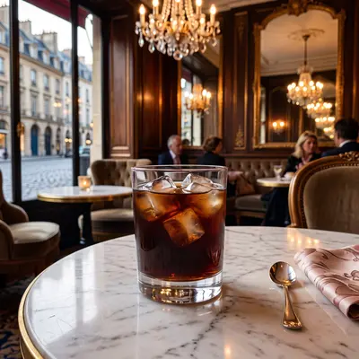 قهوه اليوم بارد iced coffee of the Day