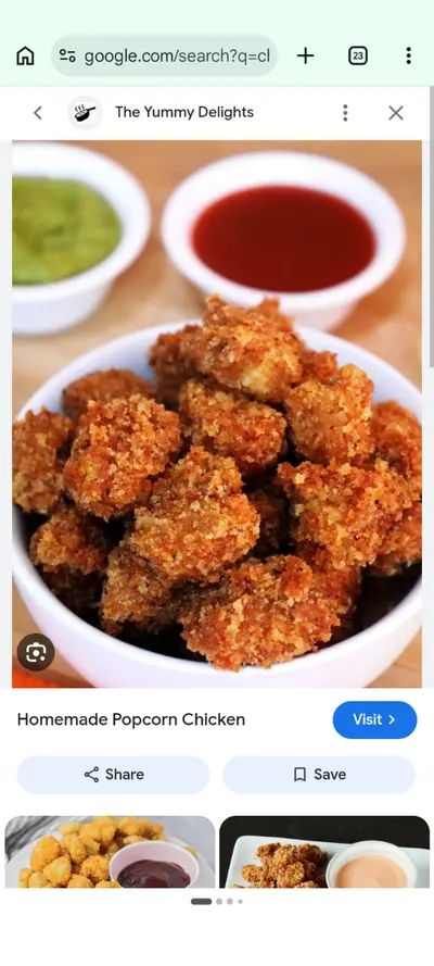 Chicken popcorn