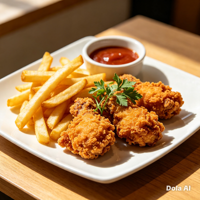 Chicken and Chips