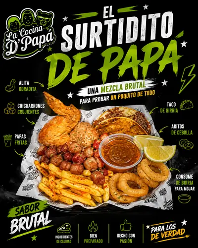SURTIDITO DE PAPÀ