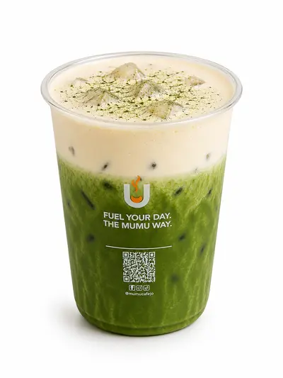Caramel Matcha Cold Foam