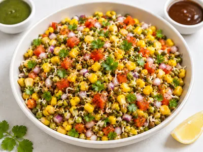 Corn Sprout Chaat