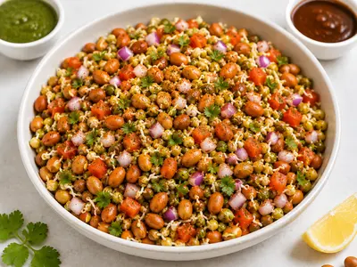 Peanut Sprout Chaat