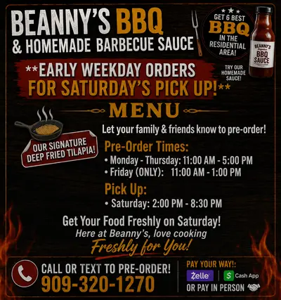 When to order.