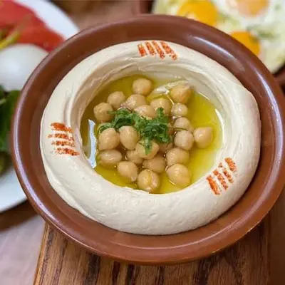 حمص بطحينه