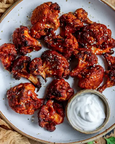 Chili Cauliflower Bites
