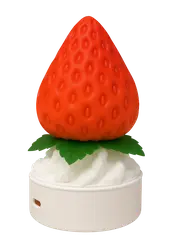 STRAWBERRY FLAVORED ICE CREAM