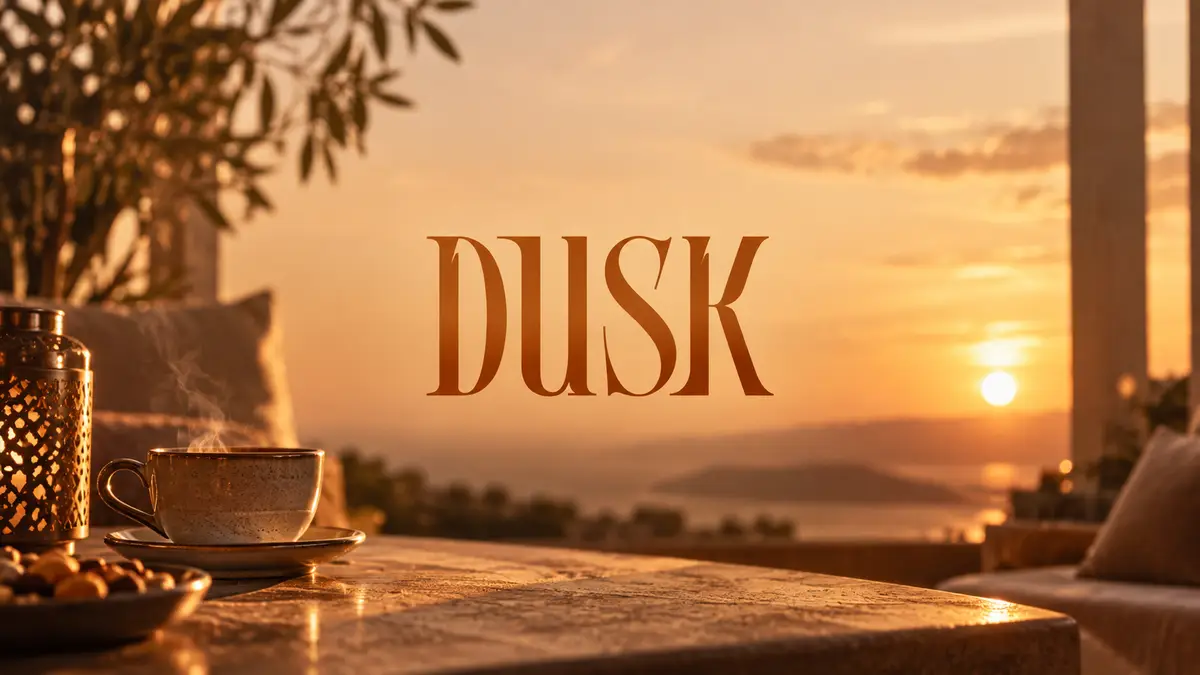 DUSK CAFE cover