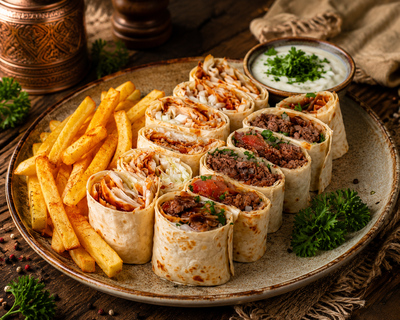 Beef Shawarma Platter