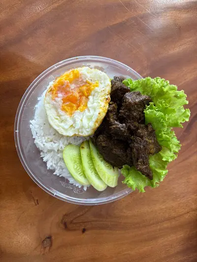 RICEBOWL RENDANG SAPI