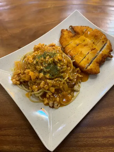 KATSU BOLOGNESE CHICKEN