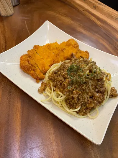 KATSU BOLOGNESE BEEF
